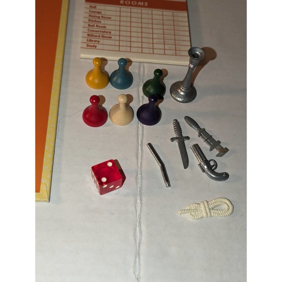 Vintage 1963 Original CLUE Detective Board Game Parker Brothers Complete - Picture 3 of 15